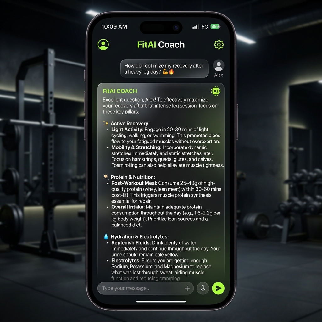 Gainora AI Chat Interface